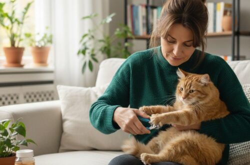 Cum să tai ghearele unei pisici